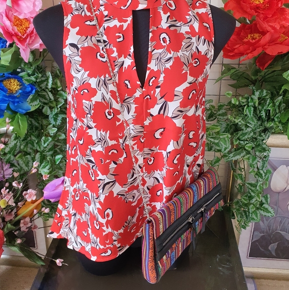 LONDON REBEL Multicolour Woven Clutch Bag - Picture 6 of 16